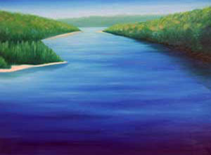 Blue Noon #3 (Shoalhaven)