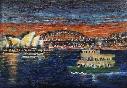 Harbour (Summer Night)